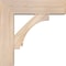 Ekena Millwork Imperial Block Smooth Bracket w/ Offset Brace, Douglas Fir, 7 1/2"W x 26"D x 26"H BKT0806X26X26IMP05SDF - alternate 3